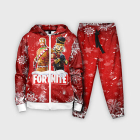 Детский костюм 3D с принтом Новогодний Fortnite в Тюмени,  |  | 2020 | christmas | fortnite | fortnite 2 | fortnite chapter 2 | fortnite2 | fortnite: chapter 2 | new year | snow | winter | игры | новогодний | новый год | фортнайт | фортнайт 2