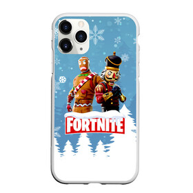 Чехол для iPhone 11 Pro Max матовый с принтом Новогодний Fortnite в Тюмени, Силикон |  | 2020 | christmas | fortnite | fortnite 2 | fortnite chapter 2 | fortnite2 | fortnite: chapter 2 | new year | snow | winter | игры | новогодний | новый год | фортнайт | фортнайт 2