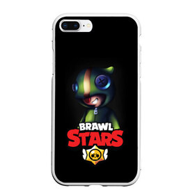 Чехол для iPhone 7Plus/8 Plus матовый с принтом Brawl Stars в Тюмени, Силикон | Область печати: задняя сторона чехла, без боковых панелей | bo | brawl | brock | bull | colt | dynamike | elprimo | jessie | leon | moba | nita | shelly | stars | бо | брок | булл | джесси | динамайк | кольт | леон | нита | шелли | эльпримо