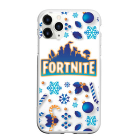 Чехол для iPhone 11 Pro матовый с принтом Fortnite Новогодний в Тюмени, Силикон |  | battle | christmas | claus | fortnite | merry | santa | save | season | the | world | битва | борьба | зомби | королевская | олени | рождество | снежинки | стратегия | фортнайт