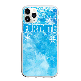 Чехол для iPhone 11 Pro Max матовый с принтом Fortnite Новогодний в Тюмени, Силикон |  | 