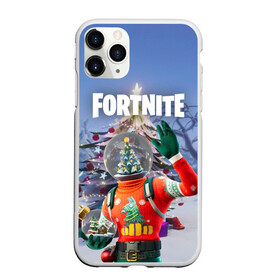 Чехол для iPhone 11 Pro Max матовый с принтом Fortnite Новогодний в Тюмени, Силикон |  | christmas | epic games | fortnite | игры | новый год | рождество | фортнайт