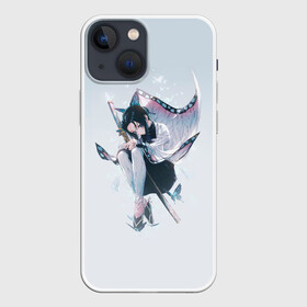 Чехол для iPhone 13 mini с принтом Shinobu Kochou в Тюмени,  |  | blade of demon | demon slayer | kimetsu no yaiba | kochou | shinobu | клинок | кочо | рассекающий демонов | шинобу