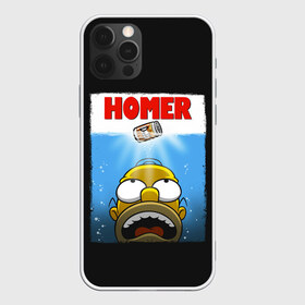 Чехол для iPhone 12 Pro Max с принтом Homer в Тюмени, Силикон |  | Тематика изображения на принте: bart | beer | family | homer | jaws | lisa | maggie | marge | shark | simpson | simpsons | thesimpsons | акула | барт | гомер | лиза | мардж | мегги | семья | симпсоны | челюсти