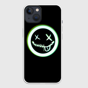 Чехол для iPhone 13 с принтом SMLМОД в Тюмени,  |  | депрессия | детям | женщинам | круто | мода | мужчинам | музыка | негатив | одежда | панк | прикольная картинка | реп | рок | смайлики | улыбка | футболка | хип хоп
