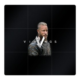 Магнитный плакат 3Х3 с принтом Vikings в Тюмени, Полимерный материал с магнитным слоем | 9 деталей размером 9*9 см | mgm television | vikings | викинги | майкл хёрст | скандинавия