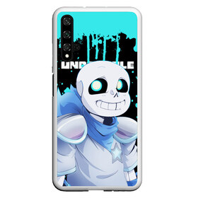 Чехол для Honor 20 с принтом UNDERTALE в Тюмени, Силикон | Область печати: задняя сторона чехла, без боковых панелей | chara | frisk | sans | undertale | андертале | андертейл | игра | подземная история | подземная сказка | санс | ундертале | фриск | чара