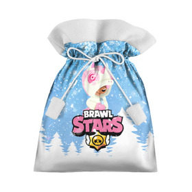 Подарочный 3D мешок с принтом Brawl Stars Leon Unicorn в Тюмени, 100% полиэстер | Размер: 29*39 см | 2020 | brawl | brawl stars | christmas | leon | new year | stars | бравл старс | брол старс | единорог | зима | игра | леон | новогодний | новый год | рождество | снег | снежинки