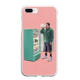 Чехол для iPhone 7Plus/8 Plus матовый с принтом Адам Сэндлер в Тюмени, Силикон | Область печати: задняя сторона чехла, без боковых панелей | actor | adam sandler | comedian | адам сэндлер | актер | комедиант