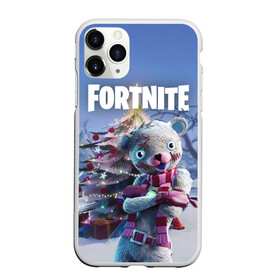 Чехол для iPhone 11 Pro матовый с принтом Fortnite Новогодний в Тюмени, Силикон |  | christmas | epic games | fortnite | игры | новый год | рождество | фортнайт