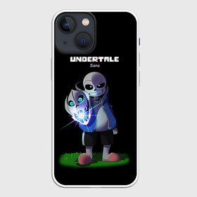 Чехол для iPhone 13 mini с принтом UNDERTALE в Тюмени,  |  | chara | frisk | sans | undertale | андертале | андертейл | игра | подземная история | подземная сказка | санс | ундертале | фриск | чара