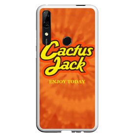 Чехол для Honor P Smart Z с принтом Cactus Jack в Тюмени, Силикон | Область печати: задняя сторона чехла, без боковых панелей | reeses puffs | travis scott | джэк | кактус | трэвис скотт