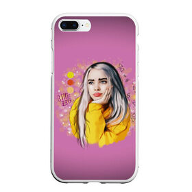 Чехол для iPhone 7Plus/8 Plus матовый с принтом BILLIE EILISH в Тюмени, Силикон | Область печати: задняя сторона чехла, без боковых панелей | ayelish | bad guy | bellyache | bilie eilish | bilie elish | billie | billie eilish | eilish | electronic | elish | music | били айлиш | билли айлиш | эйлиш | элиш