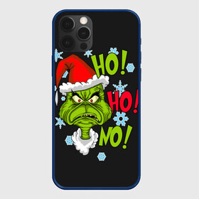 Чехол для iPhone 12 Pro с принтом Grinch Face No! No! No! в Тюмени, силикон | область печати: задняя сторона чехла, без боковых панелей | christmas | claus | grinch stole | how the | jingle | merry | santa | гринч | гуманоид | диккенс | ктоград | олени | рождество | снежинки | чарльз