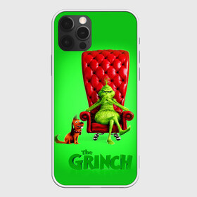 Чехол для iPhone 12 Pro Max с принтом The Grinch в Тюмени, Силикон |  | Тематика изображения на принте: christmas | claus | grinch stole | how the | jingle | merry | santa | гринч | гуманоид | диккенс | ктоград | олени | рождество | снежинки | чарльз