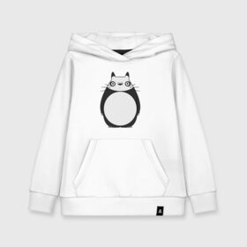 Детская толстовка хлопок с принтом Panda Totoro в Тюмени, 100% хлопок | Круглый горловой вырез, эластичные манжеты, пояс, капюшен | Тематика изображения на принте: forest | friend | ghibli | japan | keeper | miyazaki | nature | neigbor | neighbour | panda | totoro | анимация | аниме | гибли | друг | животные | лес | любовь | милый | мир | миядзаки | мульт | мультфильм | панда | приключения | природа | сказка