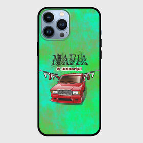 Чехол для iPhone 13 Pro Max с принтом Mafia в Тюмени,  |  | 2107 | mafia | бандиты | ваз | мафия | машины | семерка | таз | тазы