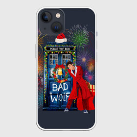 Чехол для iPhone 13 с принтом Doctor Who в Тюмени,  |  | bbc | dimension | dr who | jenna coleman | jodie whittaker | matt smith | relative | resolution | space | tardis | the doctor | time | галлифрей | джоди уиттакер | доктор кто | тардис