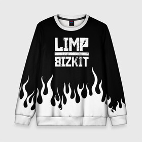 Детский свитшот 3D с принтом Limp Bizkit в Тюмени, 100% полиэстер | свободная посадка, прямой крой, мягкая тканевая резинка на рукавах и понизу свитшота | bizkit | limp | limp bizkit | music | rock | бизкиты | лимп бизкит | лимпы | липкие письки | музыка | рок