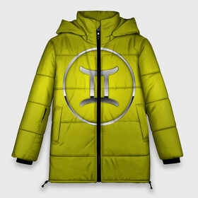 Женская зимняя куртка 3D с принтом Gemini (Близнецы) в Тюмени, верх — 100% полиэстер; подкладка — 100% полиэстер; утеплитель — 100% полиэстер | длина ниже бедра, силуэт Оверсайз. Есть воротник-стойка, отстегивающийся капюшон и ветрозащитная планка. 

Боковые карманы с листочкой на кнопках и внутренний карман на молнии | астрология | гадания | гороскоп | девушке | день рождения | другу | друзьям | жене | звезды | знак близнецы | знаки зодиака | зодиак | зодиакальные | коллегам | коллеге | космос | мистика | мужу | парню