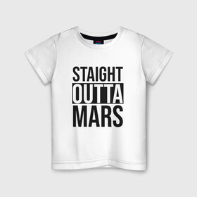 Детская футболка хлопок с принтом Прямиком с Марса в Тюмени, 100% хлопок | круглый вырез горловины, полуприлегающий силуэт, длина до линии бедер | Тематика изображения на принте: earth | mars | moon | nasa | space | астронавт | гагарин | галактика | земля | инопланетянин | комета | космонавт | космос | красный | луна | марс | марсианин | метеорит | наса | нло | планета | пришелец | ракета