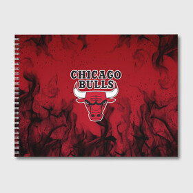 Альбом для рисования с принтом CHICAGO BULLS в Тюмени, 100% бумага
 | матовая бумага, плотность 200 мг. | 23 | bright | bulls | chicago bulls | fire | flame | heat | jordan | light | logo | michael jordan | nba | paris saint germain | psg | red | sport | wildfire | быки | джордан | искры | лого | майкл джордан | огненный | огонь | пламя | пожар