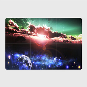 Магнитный плакат 3Х2 с принтом ЗАКАТ НОЧНОЙ в Тюмени, Полимерный материал с магнитным слоем | 6 деталей размером 9*9 см | galaxy | nasa | nebula | space | star | абстракция | вселенная | галактика | звезда | звезды | космический | наса | планеты