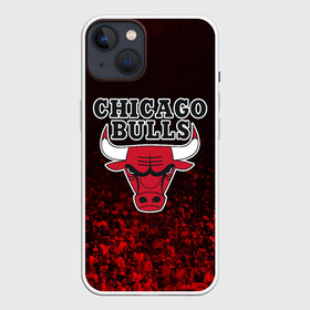 Чехол для iPhone 13 с принтом CHICAGO BULLS | ЧИКАГО БУЛЛС в Тюмени,  |  | Тематика изображения на принте: bulls | chicago | chicago bulls | nba | red bulls | usa | америка | быки | нба | сша | чикаго буллс
