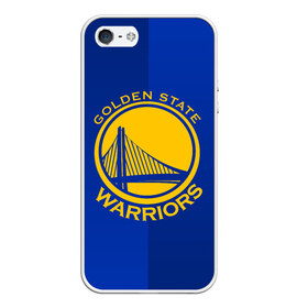 Чехол для iPhone 5/5S матовый с принтом GOLDEN STATE WARRIORS в Тюмени, Силикон | Область печати: задняя сторона чехла, без боковых панелей | golden state | golden state warriors | gsw | nba | usa | америка | голден стэйт уорриорз | гсв | нба | сша