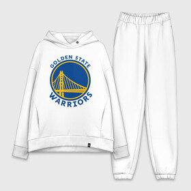 Женский костюм хлопок Oversize с принтом GOLDEN STATE WARRIORS (2020) в Тюмени,  |  | golden state | golden state warriors | gsw | nba | usa | америка | голден стэйт уорриорз | гсв | нба | сша