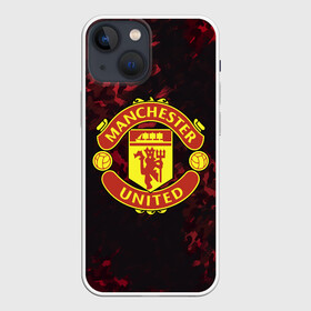 Чехол для iPhone 13 mini с принтом Manchester United в Тюмени,  |  | champions | football | manchester | manchester united | soccer | uefa | united | world cup | лига чемпионов | манчестер | манчестер юнайтед | форма | формы | футбол | юнайтед