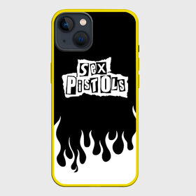 Чехол для iPhone 13 с принтом Sex Pistols в Тюмени,  |  | music | rock | музыка | пистолс | рок