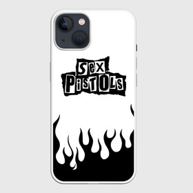 Чехол для iPhone 13 с принтом Sex Pistols в Тюмени,  |  | music | rock | музыка | пистолс | рок