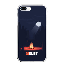 Чехол для iPhone 7Plus/8 Plus матовый с принтом Rust в Тюмени, Силикон | Область печати: задняя сторона чехла, без боковых панелей | multiplayer | rpg | rust | выживание | игра rust | игра раст | игры | многопользовательская игра | мультиплеер | раст | рпг | симулятор | симулятора выживания