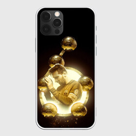Чехол для iPhone 12 Pro Max с принтом Месси шестикратный в Тюмени, Силикон |  | argentina | barcelona | football | golden ball | leo | lionel messi | аргентина | барселона | золотой мяч | лео | лионель месси | футбол