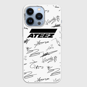 Чехол для iPhone 13 Pro с принтом ATEEZ АВТОГРАФЫ в Тюмени,  |  | ateez | kpop | ёсан | минки | сан | сонхва | уён | хонджун | чонхо | эйтиз | юнхо