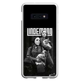 Чехол для Samsung S10E с принтом Lindemann в Тюмени, Силикон | Область печати: задняя сторона чехла, без боковых панелей | industrial | lindemann | metal | pain | peter | rammstein | rock | tagtgren | till | индастриал | линдеманн | метал | петер | пэйн | раммштайн | рок | тилль | тэгтгрен