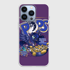 Чехол для iPhone 13 Pro с принтом My little pony Luna pops в Тюмени,  |  | applejack | little | magic | mlp | my | pinkie pie | pony | rainbow dash | rarity | twilight | дракон | дружба | единорог | искорка | пони | селестия | спайк | сумеречная | это чудо