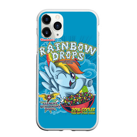 Чехол для iPhone 11 Pro матовый с принтом Rainbow brops в Тюмени, Силикон |  | applejack | little | magic | mlp | my | pinkie pie | pony | rainbow dash | rarity | twilight | дракон | дружба | единорог | искорка | пони | селестия | спайк | сумеречная | это чудо