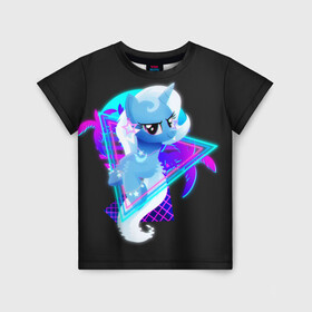 Детская футболка 3D с принтом Мой маленький пони в Тюмени, 100% гипоаллергенный полиэфир | прямой крой, круглый вырез горловины, длина до линии бедер, чуть спущенное плечо, ткань немного тянется | applejack | little | magic | mlp | my | pinkie pie | pony | rainbow dash | rarity | twilight | дракон | дружба | единорог | искорка | пони | селестия | спайк | сумеречная | это чудо