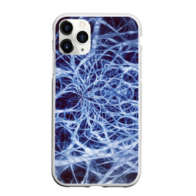 Чехол для iPhone 11 Pro матовый с принтом Nerves в Тюмени, Силикон |  | nerves | абстрактно | абстрактные | абстрактный | абстракция | нейронная | неон | неонка | неоновые | нерв | нервная | нервы | объёмные | объёмный | светящиеся | светящийся | сетка | сеть | система