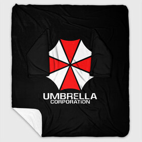 Плед с рукавами с принтом UMBRELLA CORP в Тюмени, 100% полиэстер | Закругленные углы, все края обработаны. Ткань не мнется и не растягивается. Размер 170*145 | ada wong | biohazard | leon | nemesis | project resistance | raccoon city | re | re3 | resident evil | resident evil 3 | rpd | stars | umbrella | ада вонг | амбрелла | немезис | ужасы