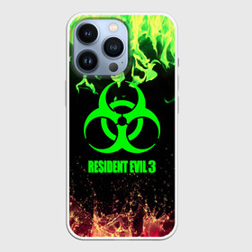 Чехол для iPhone 13 Pro с принтом RESIDENT EVIL 3 в Тюмени,  |  | biohazard | biohazard 7 | crocodile | fang | game | hand | monster | new umbrella | resident evil | resident evil 7 | umbrella | umbrella corp | umbrella corporation | zombie | обител