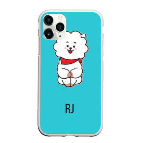 Чехол для iPhone 11 Pro Max матовый с принтом BTS BT21 RJ в Тюмени, Силикон |  | Тематика изображения на принте: bt21 | bts | j hope | jimin | jin | jungkook | k pop | puzzle star bt21 | rj | rm | suga | v | для детей | игра | музыка