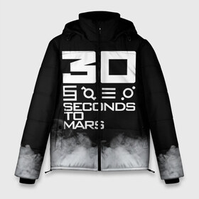 Мужская зимняя куртка 3D с принтом 30 Seconds To Mars в Тюмени, верх — 100% полиэстер; подкладка — 100% полиэстер; утеплитель — 100% полиэстер | длина ниже бедра, свободный силуэт Оверсайз. Есть воротник-стойка, отстегивающийся капюшон и ветрозащитная планка. 

Боковые карманы с листочкой на кнопках и внутренний карман на молнии. | 30 seconds to mars | ac dc | jared leto | music | rock | thirty seconds to mars | джаред лето | музыка | рок