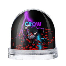 Снежный шар с принтом Brawl Stars CROW в Тюмени, Пластик | Изображение внутри шара печатается на глянцевой фотобумаге с двух сторон | 8 bit | 8 бит | brawl | brawl stars | crow | leon | stars | бравл | бравл старс | браво старс | игра | компьютерная | кров | леон | онлайн | старс