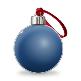 Ёлочный шар с принтом 19-4052 Classic Blue в Тюмени, Пластик | Диаметр: 77 мм | 9 4052 | без дизайна | без принта | без узора | главный цвет 2020 года | код цвета | нг | новый год | праздник | про | рождество | синий | синяя одежда | цвет нового года