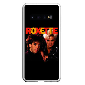 Чехол для Samsung Galaxy S10 с принтом Roxette в Тюмени, Силикон | Область печати: задняя сторона чехла, без боковых панелей | pop | rock | roxette | мари фредрикссон | пер гессле | поп | поп рок. евро поп | рок | роксет | роксэт