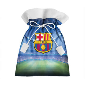 Подарочный 3D мешок с принтом FC Barcelona в Тюмени, 100% полиэстер | Размер: 29*39 см | barcelona | spain | барселона | испания