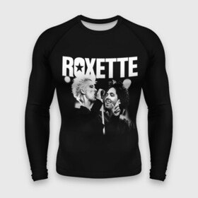 Мужской рашгард 3D с принтом Roxette в Тюмени,  |  | Тематика изображения на принте: pop | rock | roxette | мари фредрикссон | пер гессле | поп | поп рок. евро поп | рок | роксет | роксэт